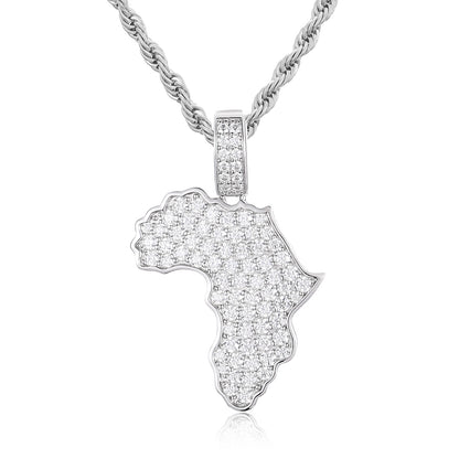 VVS Moissanite Africa Pendant